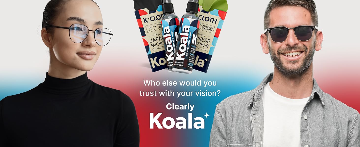 koala kleaner lens cleaner cleaning solution glasses screen camera lenses