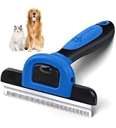 MIU COLOR Pet Grooming Brush, Deshedding Tool for Dogs & Cats, Effectively Reduces Shedding by up...