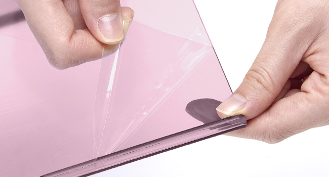 Peel off the Protective Film