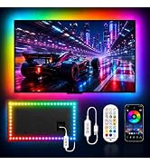 MORIACC TV Led Lights 16.4ft, Led Backlight for 45-75 Inch TV, Music Sync Color Changing Led Stri...