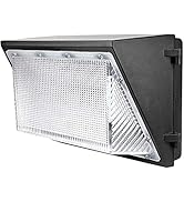 LEDMO LED Wall Pack Lights 120W - 15600LM Repalces 800W HPS/HID Light 5000K Wall Mount Light Comm...