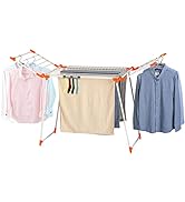 YUBELLES Clothes Drying Rack, Gullwing Laundry Rack, Collapsible, Space-Saving Laundry Rack, with...