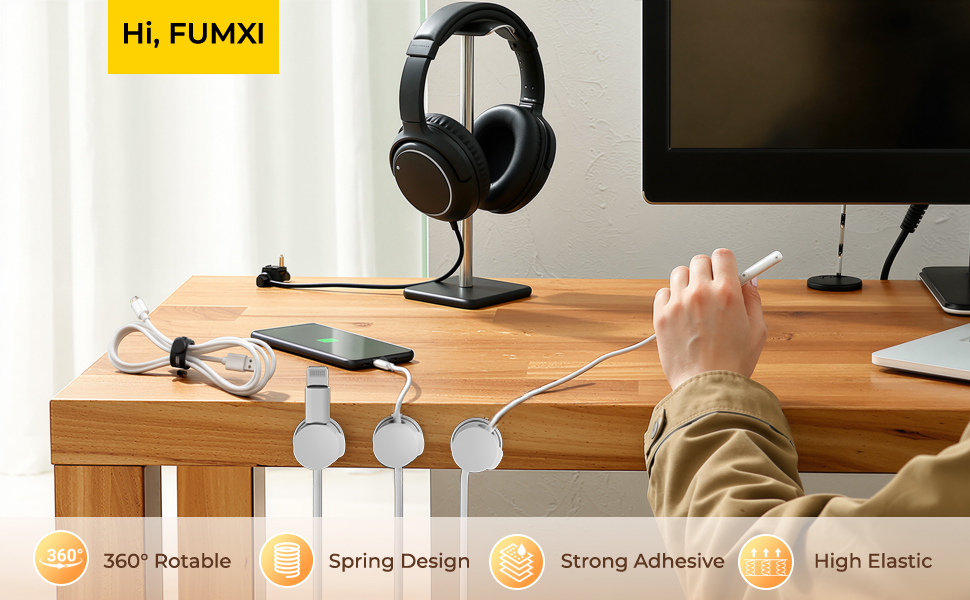 cable clips organization cable organizer home organization desk accessories for men