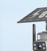 GENBOLT 4G LTE Solar Security Camera Outdoor Wireless No WiFi,24/7 Recording AOV, 8W 14400mAh Bat...