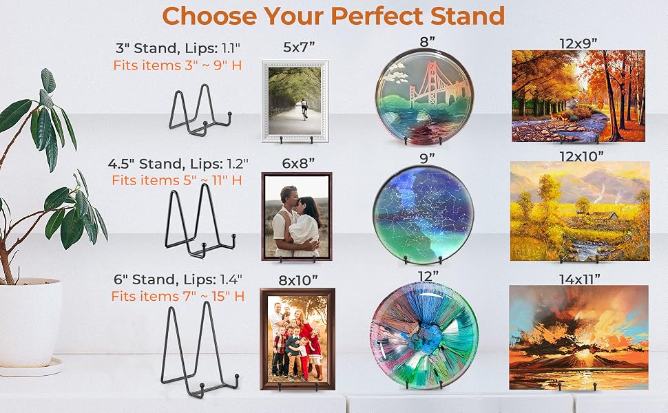 picture display stands