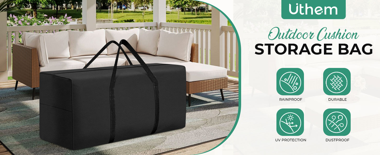 Outdoor Cushion Storage Bag