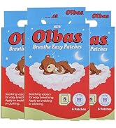 Olbas Breathe Easy Patches, Natural Sinus & Nasal Relief for Kids Over 3 Years, Eucalyptus Infuse...