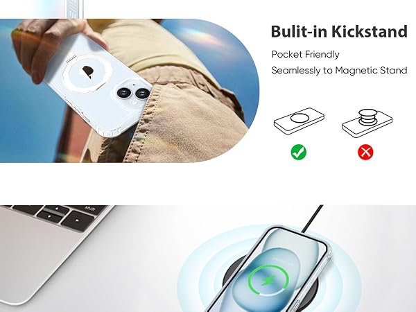 Built-in Kickstand