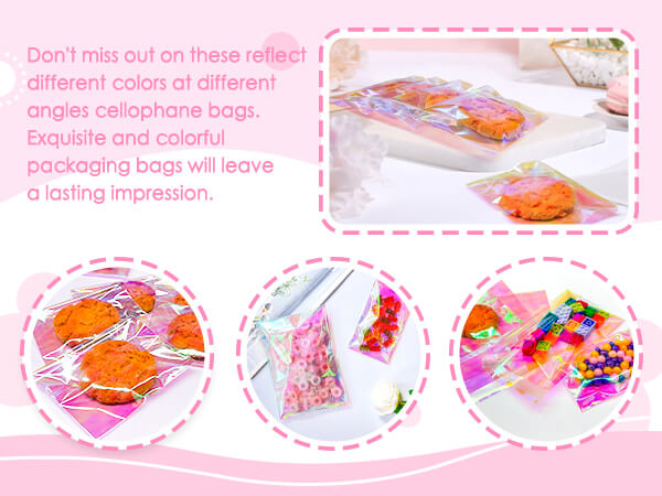 small clear gift bags