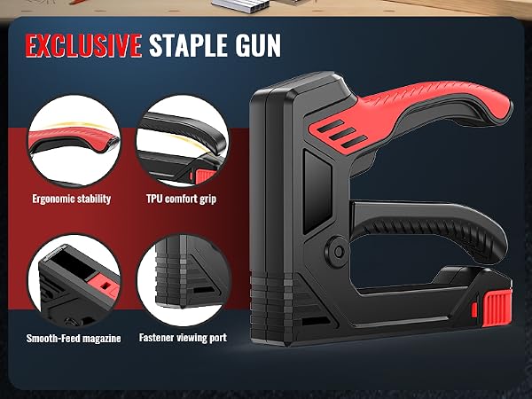 stapler with staples