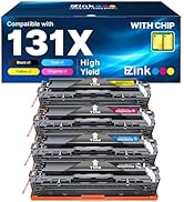 E-Z Ink 131X Compatible Toner Cartridge Replacement for HP 131X 131A CF210X CF210A CF211A CF212A ...