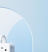DEPOW Surge Protector Power Strip, 3 FT Extension Cord with 6 AC(1625W/13A Outlets 4 USB Ports,10...