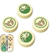JINGDU Switch Thumb Grip Caps for Zelda Tears of The Kingdom Joy Con, Silicone Joystick Cap Cover...