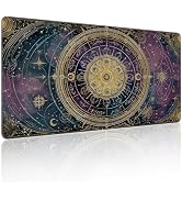 Waterproof Large Gaming Mouse Pad 31.5x15.7 Inch, XXL Mousepad with Non-Slip Rubber Base & Stitch...