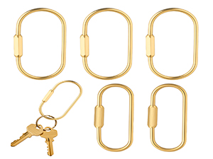 Brass Key Ring