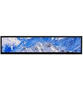 VSDISPLAY 24 Inch Ultra Digital Signage 1920x360 Resolution IPS Display,Auto-Copy Autoplay from U...