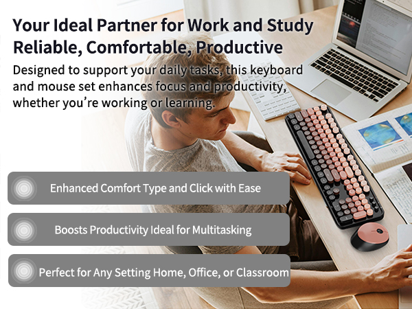 computer keyboard and mouse set