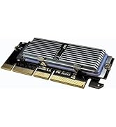 IYUANEPRO NVMe PCIe Adapter, M.2 NVMe SSD to PCIe X16 Adapter Card, High-Speed Storage Expansion ...