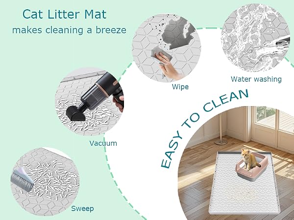 cat mat for litter box
