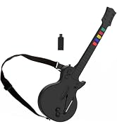NBCP Guitar Hero Controller for PC and PS3, Wireless Guitar for Guitar Hero 3/4/5 and Rock Band 1...