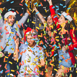 Confetti Cannon 12Pack Multicolor Party Popper Confetti Shooters