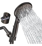 SunCleanse Shower Head, 7-Setting Handheld Shower Head with ON/Off Pause Switch, High Pressure 4....