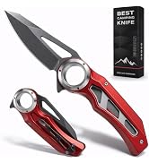 GUANYISTO Folding Pocket Knife for Men, EDC Stainless Steel Knife for Tactical Camping Survival H...