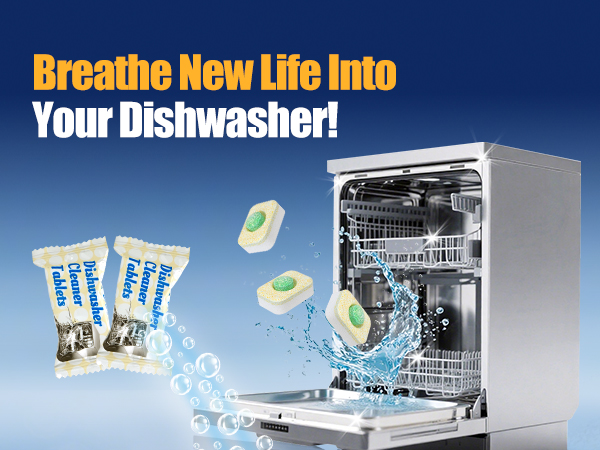 dishwasher cleaner tablets dishwasher machine cleaner tabs pods dish washer cleaning deodorizer