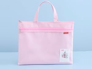 Pink Mesh Zipper Pouch