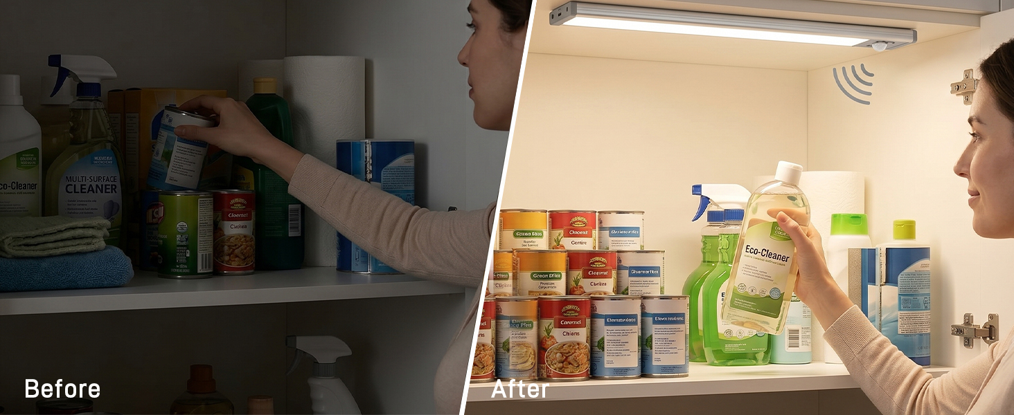 Motion Sensor Cabinet Light