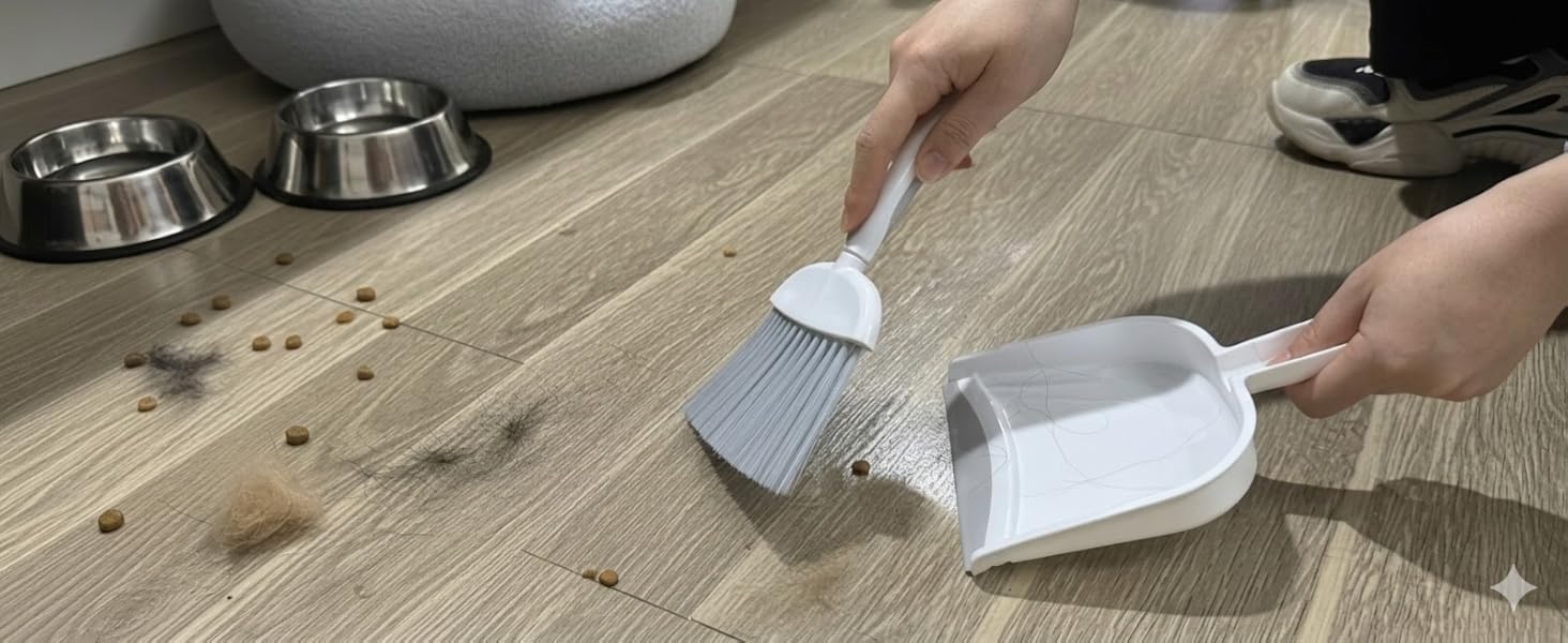 Small Broom and Dustpan Set