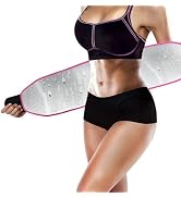 Lisacool Waist Trainer for Women,Sweat Band,Stomach Sweat Band for Women,Sweat Waist Trainer,bell...
