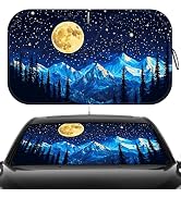 Windshield Sun Shade - Windshield Sun Shade Foldable, Car Sun Shade Windshield Keeps Interior Coo...