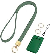 Maidsail Cute Stretchy Long Neck Lanyard for ID Badges Keys & Card Holders, Thin Teacher Lanyard ...