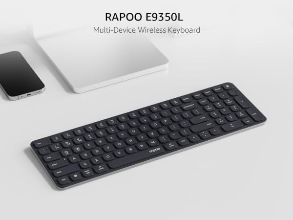 RAPOO E9350L Multi-Device Wireless Keyboard
