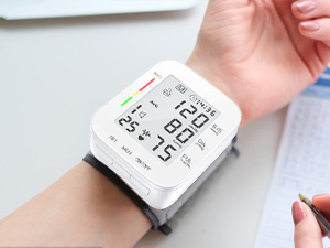 Wear the wristband on your left wrist