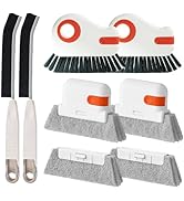 Window Sill Cleaner Tool - Hard Bristle Crevice Cleaning Brush, Multifunctional Gap Scrub Brush, ...