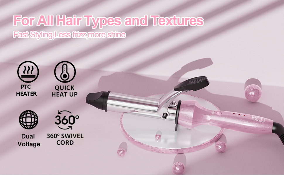 travel curling iron, duval valtage curling iron