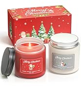 NORVENCE Christmas Candles, Scented Candles Gift Set for Stress Relief, Stress Relief Candle Gift...