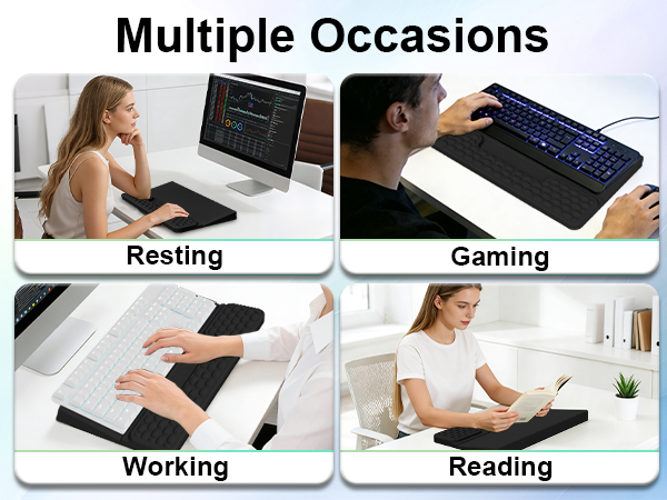keyboard stand with wrist rest