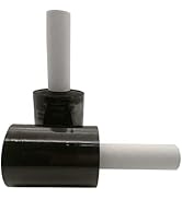 Stretch Wrap Roll 5"×1000' Plastic Wrap Roll for Moving Shipping Wrap,Industrial Strength Black S...