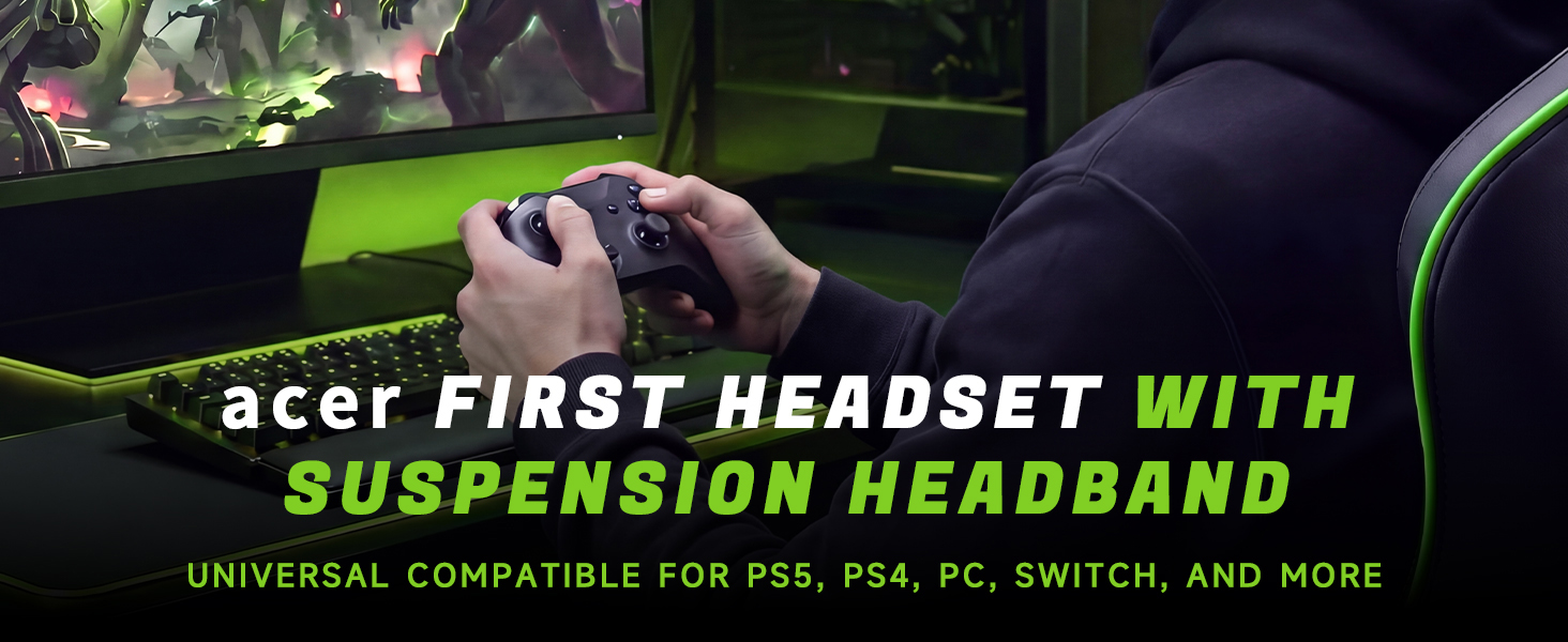 acer gaming headset wireless