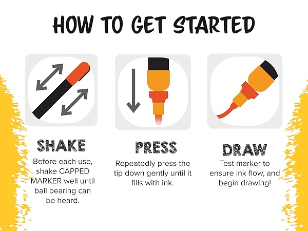 Liquid Chalk Markers