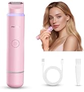 Bikini Trimmer for Women Dual Head Facial Hair Remover 2 in 1 Electric Razors for Women,Waterproo...