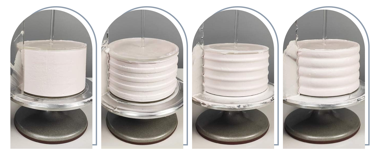 acrylic cake disc