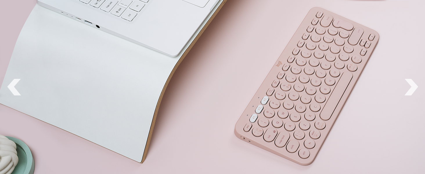 k380 wireless compact rose keyboard