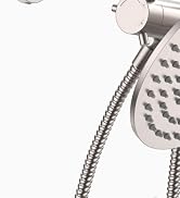 metal dual shower head