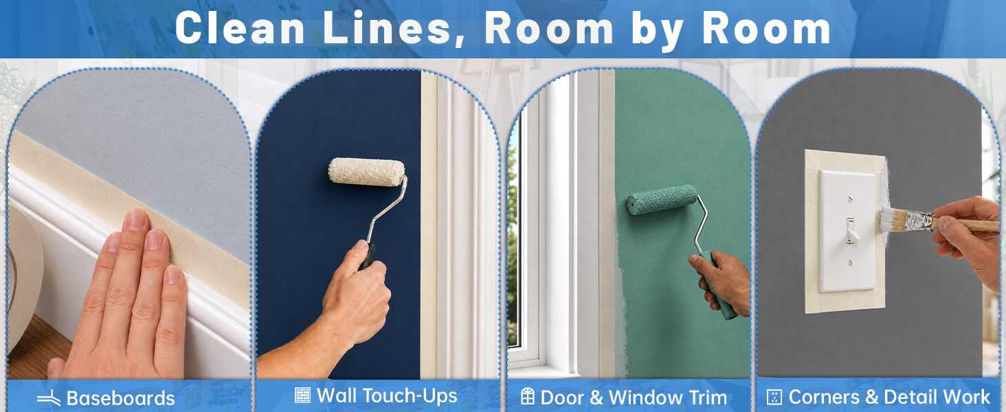 painters tape white