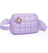 MADHOLLY Puffer Fanny Pack for Girls, 4-12 Year Old Girl Birthday Gifts Crossbody Belt Bag Christ...