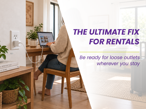 the ultimate fix for rentals be ready for loose outlets wherever you stay